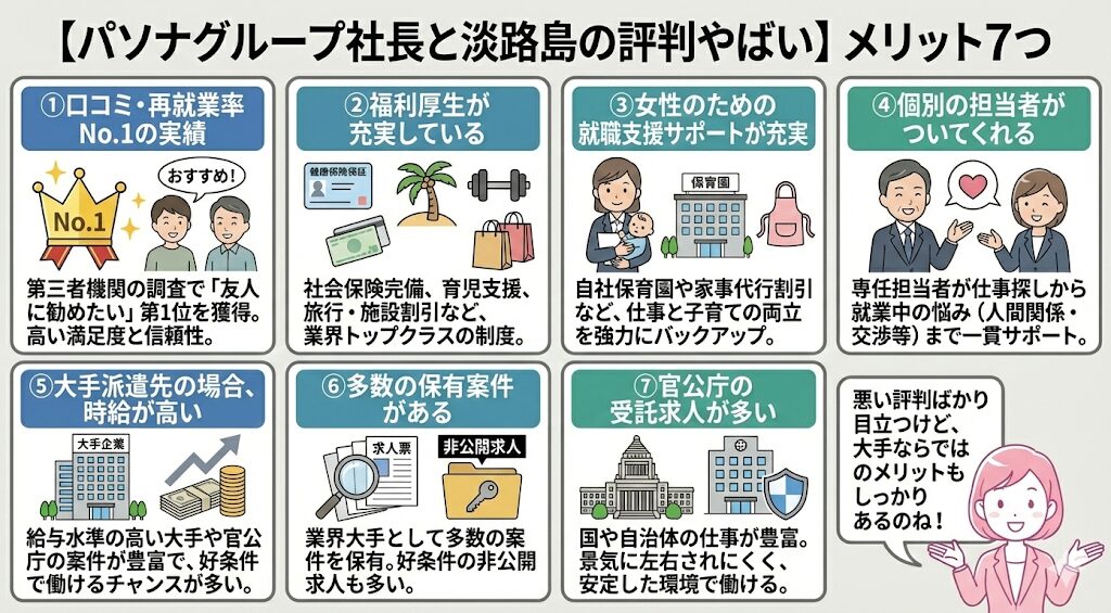 【パソナグループ社長と淡路島の評判やばい】メリット7つ